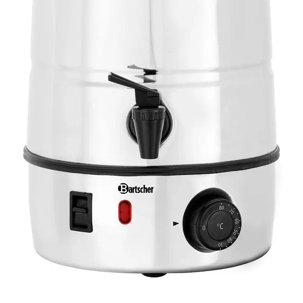 Verwarmde Drankendispenser | RVS | 9L | 30°C/80°C | 2.2kW (230V) | Enkelwandig | 275x260x490(h)mm