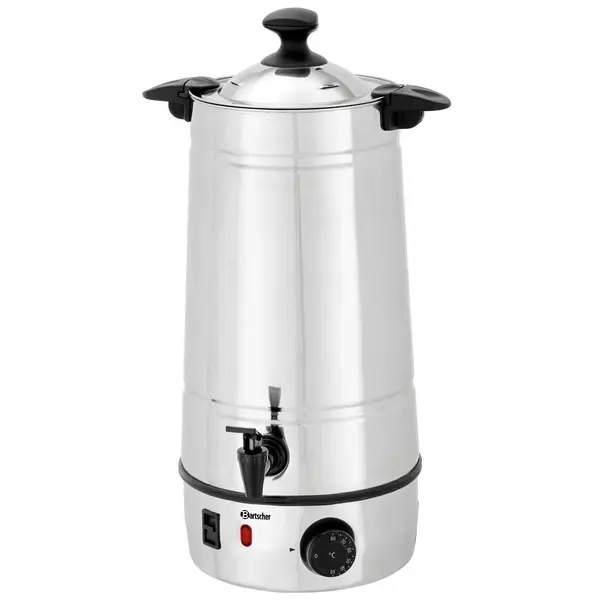 Verwarmde Drankendispenser | RVS | 9L | 30°C/80°C | 2.2kW (230V) | Enkelwandig | 275x260x490(h)mm