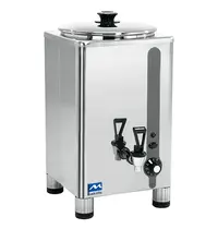 Mastro Verwarmde Drankendispenser | RVS | 6L | 0°C/85°C | 1.3kW (230V) | Dubbelwandig | 280x360x530(h)mm