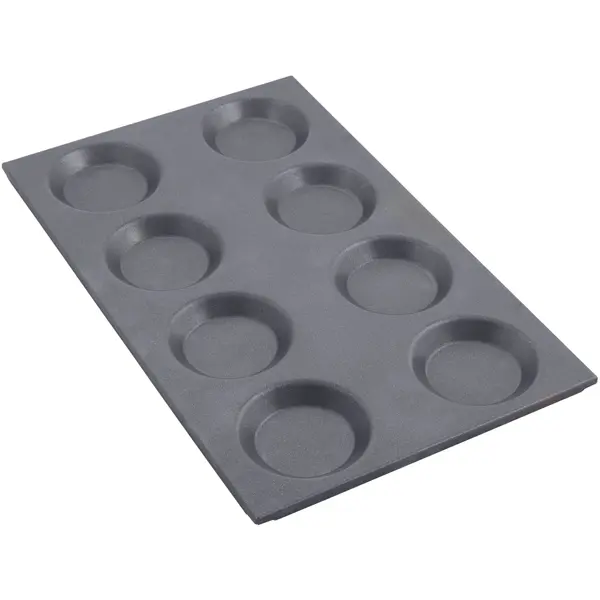 Ei-/Omeletbakplaat | 1/1 GN | 530x325x18(h)mm