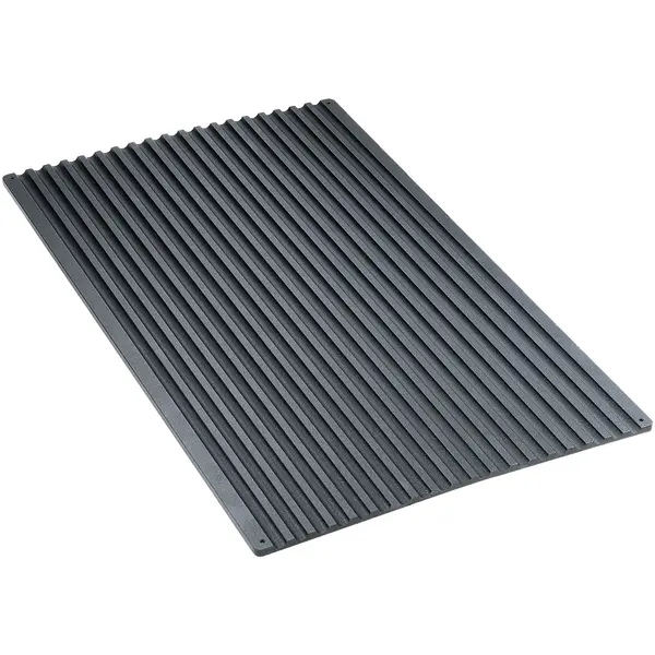 Grillplaat | Antiaanbaklaag | Tweezijdig (Glad/Gegroefd) | 1/1 GN | 530x325x5(h)mm