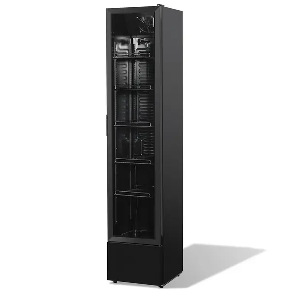 Koelkast | NAP | 150L | Zwart | +2°C/+10°C | Geforceerd | 390x470x1883(h)mm