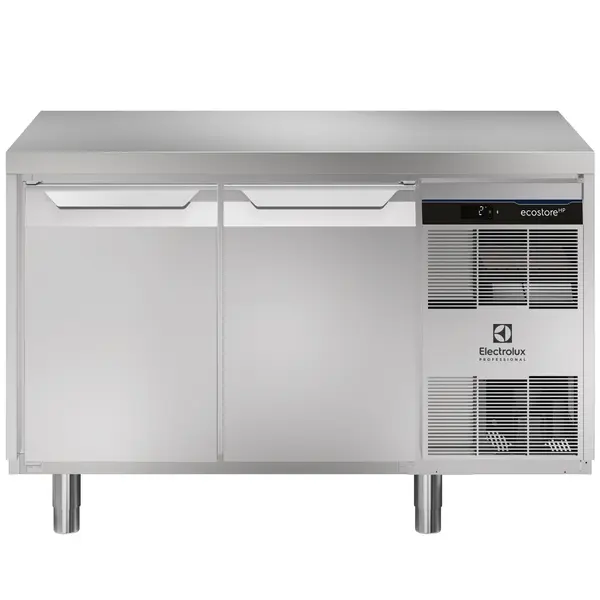 Koelwerkbank  | ecostore HP Premium | Energiezuinig | 290L | 2 Deuren (1/1 GN) | -2°C/+10°C | Geforceerd | 1345x700x900(h)mm