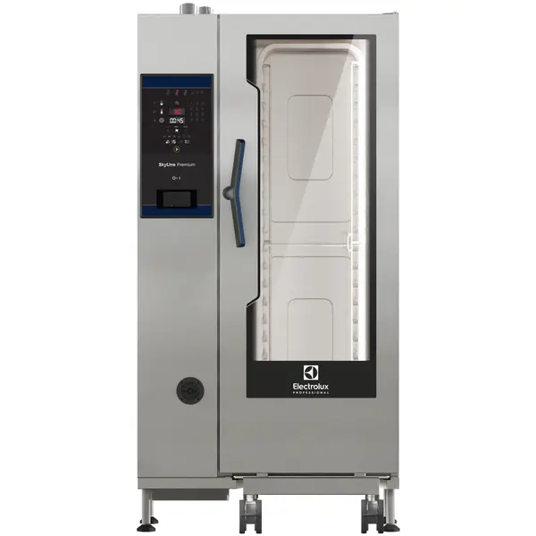Combisteamer | SkyLine Premium | Elektrisch | 20 Niveaus (1/1 GN) | 25°C/300°C | 40.4kW (230V-3F) | Zelfreiniging | 911x864x1794(h)mm