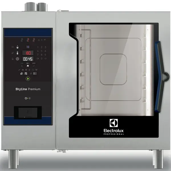 Combisteamer | SkyLine Premium | Elektrisch | 6 Niveaus (1/1 GN) | 25°C/300°C | 11.8kW (400V) | Zelfreiniging | 867x775x808(h)mm