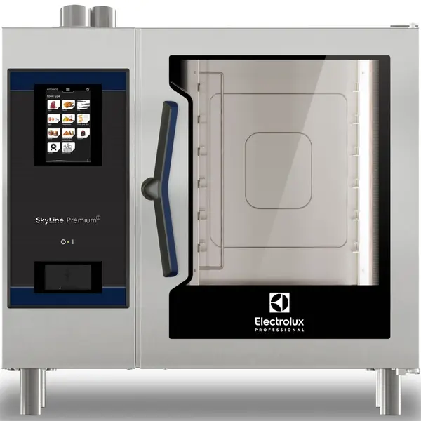Combisteamer | SkyLine PremiumS | Elektrisch | 6 Niveaus (1/1 GN) | 25°C/300°C | 11.8kW (230V-3F) | Zelfreiniging | Touchscreen | 867x775x808(h)mm
