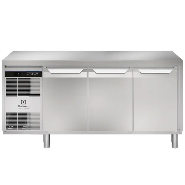 Koelwerkbank  | ecostore HP Premium | Energiezuinig | 440L | 3 Deuren (1/1 GN) | -2°C/+10°C | Geforceerd | 1799x700x900(h)mm