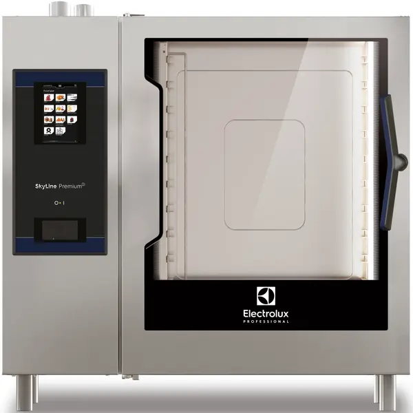 Combisteamer | SkyLine PremiumS | Elektrisch | 10 Niveaus (2/1 GN) | 25°C/300°C | 40.1kW (400V) | Zelfreiniging | Touchscreen | 1090x971x1058(h)mm