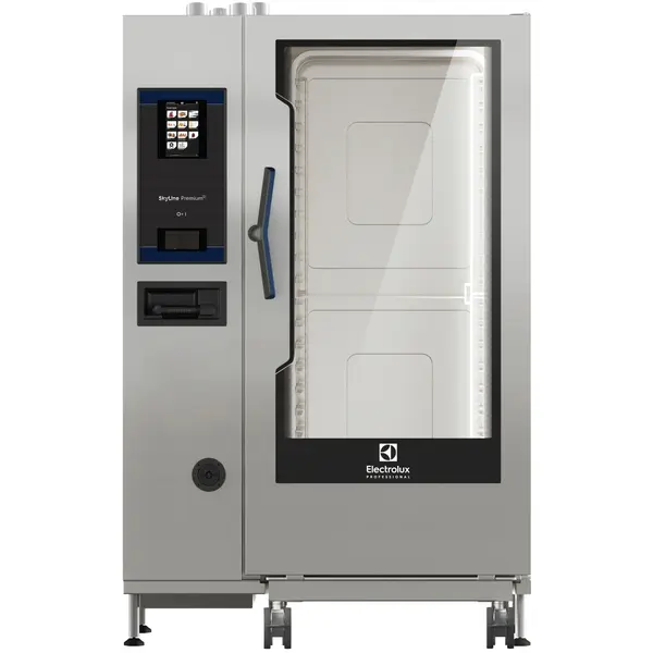 Combisteamer | SkyLine PremiumS | Gas | 20 Niveaus (2/1 GN) | 25°C/300°C | 100kW/2.5kW (230V) | Zelfreiniging | Touchscreen | 1162x1066x1794(h)mm