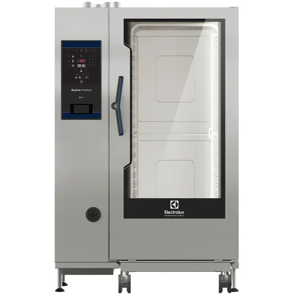 Combisteamer | SkyLine Premium | Gas | 20 Niveaus (2/1 GN) | 25°C/300°C | 100kW/2.5kW (230V) | Zelfreiniging | 1162x1066x1794(h)mm