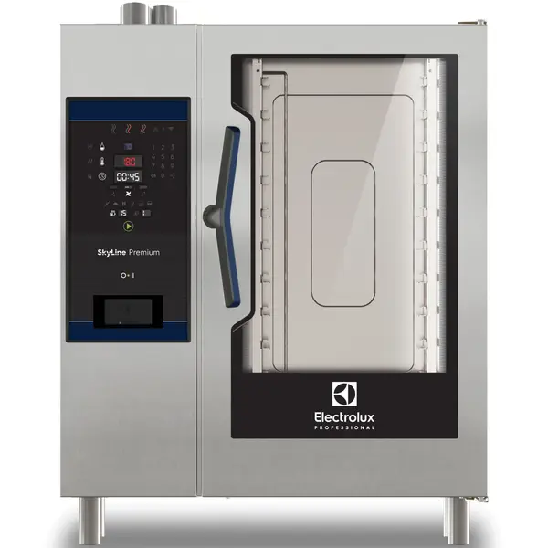 Combisteamer | SkyLine Premium | Elektrisch | 10 Niveaus (1/1 GN) | 25°C/300°C | 20.3kW (400V) | Zelfreiniging | 867x775x1058(h)mm