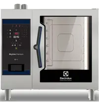 Electrolux Combisteamer | SkyLine Premium | Elektrisch | 6 Niveaus (1/1 GN) | 25°C/300°C | 11.8kW (230V-3F) | Zelfreiniging | 867x775x808(h)mm