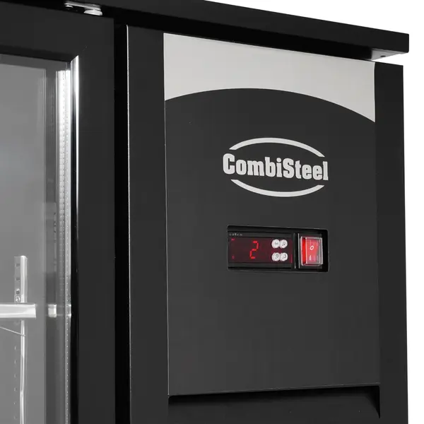 Barkoelkast | 305L | Zwart | +2°C/+10°C | Geforceerd | Draaideuren | 1434x520x860(h)mm