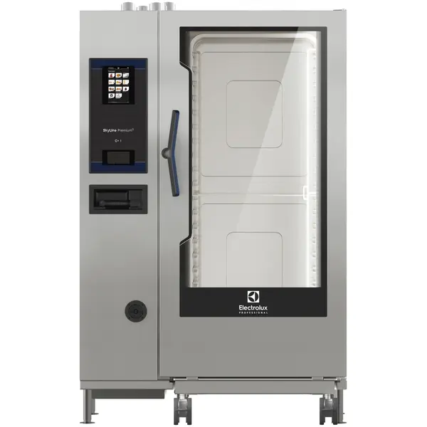 Combisteamer | SkyLine PremiumS | Elektrisch | 20 Niveaus (2/1 GN) | 25°C/300°C | 70.2kW (400V) | Zelfreiniging | Touchscreen | 1162x1066x1794(h)mm