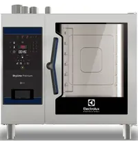Electrolux Combisteamer | SkyLine Premium | Gas | 6 Niveaus (1/1 GN) | 25°C/300°C | 19kW/1.1kW (230V) | Zelfreiniging | 867x775x808(h)mm 