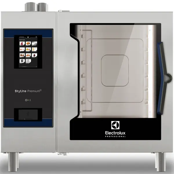 Combisteamer | SkyLine PremiumS | Elektrisch | 6 Niveaus (1/1 GN) | 25°C/300°C | 11.8kW (400V) | Zelfreiniging | Touchscreen | 867x775x808(h)mm