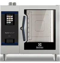 Electrolux Combisteamer | SkyLine PremiumS | Elektrisch | 6 Niveaus (1/1 GN) | 25°C/300°C | 11.8kW (400V) | Zelfreiniging | Touchscreen | 867x775x808(h)mm 