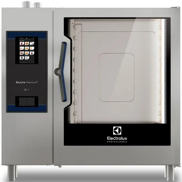 Combisteamer | SkyLine PremiumS | Elektrisch | 10 Niveaus (2/1 GN) | 25°C/300°C | 40.1kW (400V) | Zelfreiniging | Touchscreen | 1090x971x1058(h)mm
