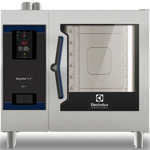 Combisteamer | SkyLine ProS | Elektrisch | 6 Niveaus (1/1 GN) | ≤300°C | 11.8kW (400V) | Zelfreiniging | Touchscreen | 867x775x808(h)mm
