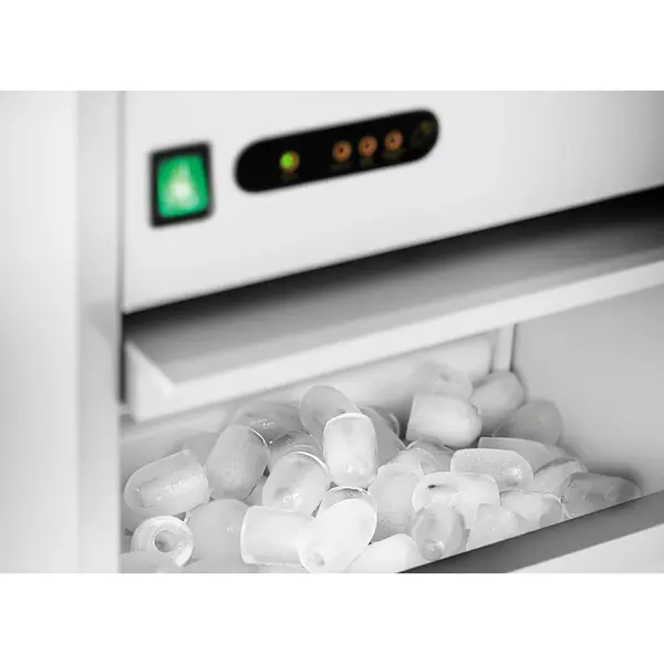 IJsblokjesmachine | PRO | Holle Blokjes (20g) | 25kg/24u | Bunker 7kg | Luchtgekoeld | 398x512x610(h)mm