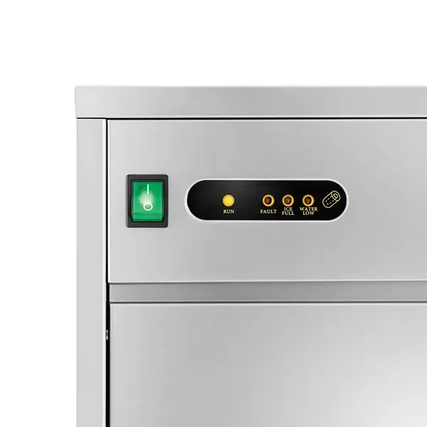 IJsblokjesmachine | PRO | Holle Blokjes (20g) | 25kg/24u | Bunker 7kg | Luchtgekoeld | 398x512x610(h)mm