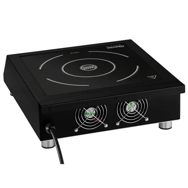 Inductiekookplaat | 1 Kookpunt (Ø240) | 60°C/240°C | 3.5kW (230V) | Timer | 340x440x130(h)mm