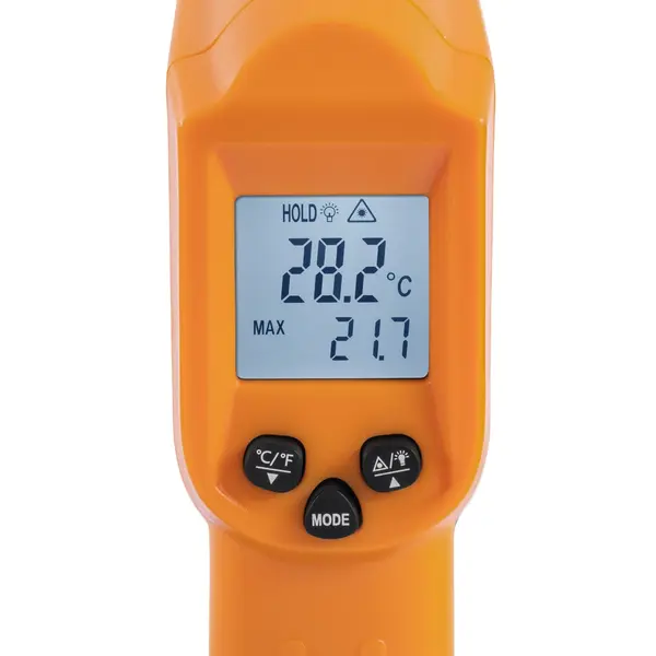 Thermometer | Digitaal | Infrarood | -50°C/+550°C | Laserrichter | 40x90x160(h)mm