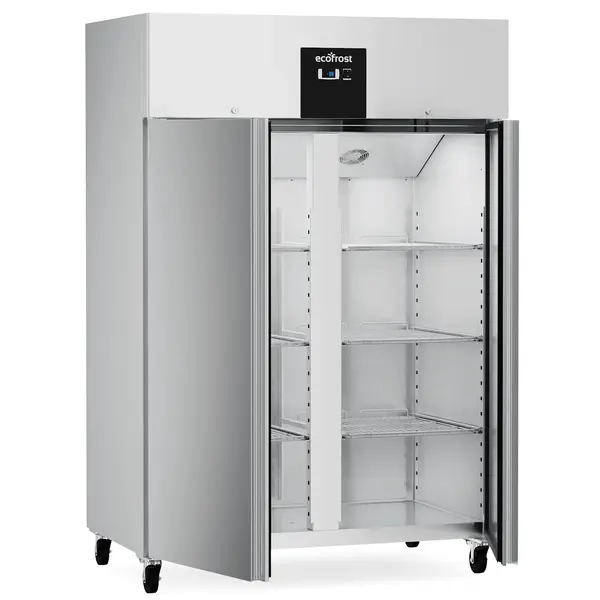 Vrieskast | 1200L (2/1 GN) | RVS | -15°C/-20°C | Statisch + Ventilator | Wielen (Geremd) | 1340x810x2010(h)mm