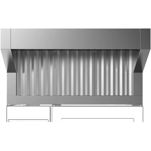 Afzuigkap | SkyLine | Incl. Motor | 0.47kW (230V) | 1098x1266x450(h)mm