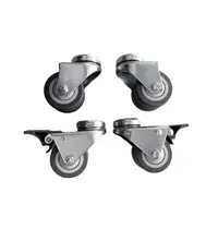 CombiSteel Wielenset | CombiSteel Koelingen | 4 Wielen (2 Geremd) 