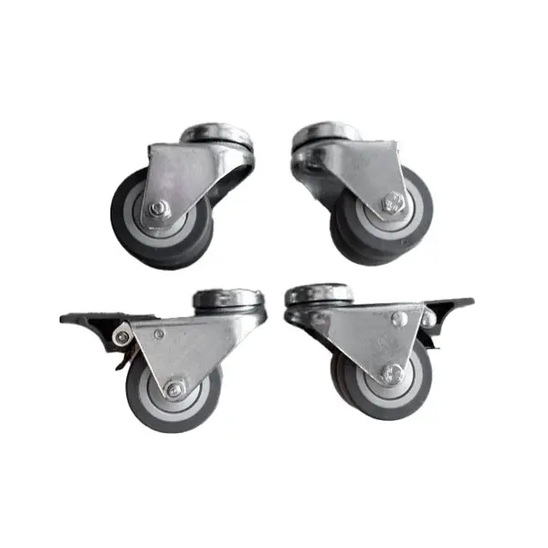 Wielenset | CombiSteel Koelingen | 4 Wielen (2 Geremd)