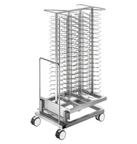 Electrolux Laadframewagen | SkyLine | RVS | 116 Borden (Ø310mm) | Wielen (Geremd) | 716x1028x1712(h)mm