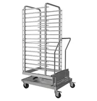 Electrolux Laadframewagen | SkyLine | RVS | 15x 2/1 GN | Wielen (Geremd) | 716x1010x1700(h)mm