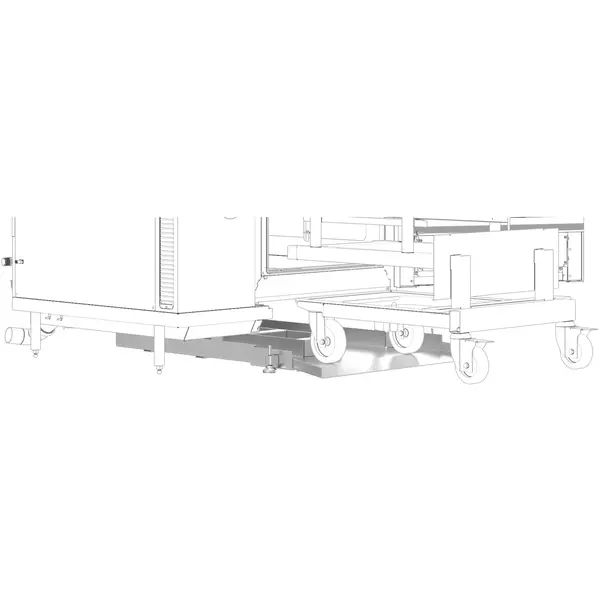 Inrijplaat | Electrolux SkyLine 20 Niveaus (2/1 GN) Combisteamers | 911x1134x60(h)mm