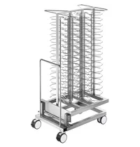 Electrolux Laadframewagen | SkyLine | RVS | 92 Borden (Ø310mm) | Wielen (Geremd) | 716x1028x1712(h)mm