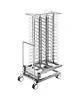 Electrolux Laadframewagen | SkyLine | RVS | 92 Borden (Ø310mm) | Wielen (Geremd) | 716x1028x1712(h)mm 