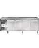 Electrolux Koelwerkbank  | ecostore HP Premium | 590L | 4 Deuren (1/1 GN) | -2°C/+10°C | Geforceerd | 2253x700x900(h)mm 