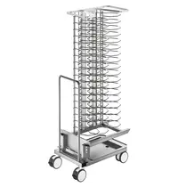Electrolux Laadframewagen | SkyLine | RVS | 54 Borden (Ø310mm) | Wielen (Geremd) | 544x869x1714(h)mm