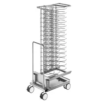 Electrolux Laadframewagen | SkyLine | RVS | 45 Borden (Ø310mm) | Wielen (Geremd) | 544x869x1714(h)mm