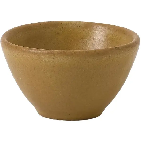 Dipschaaltjes | NOURISH | Porselein | Zandkleurig | 6cl | 12 Stuks | Ø70mm