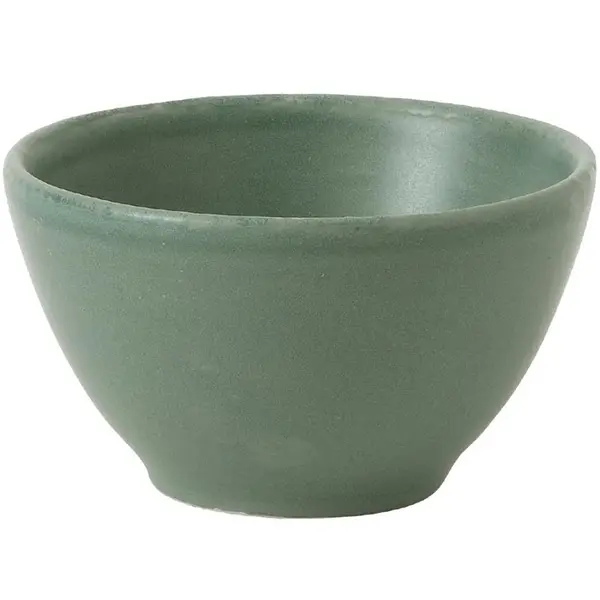Dipschaaltjes | NOURISH | Porselein | Groen | 11cl | 12 Stuks | Ø85mm
