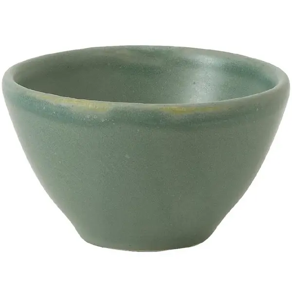Dipschaaltjes | NOURISH | Porselein | Groen | 6cl | 12 Stuks | Ø70mm