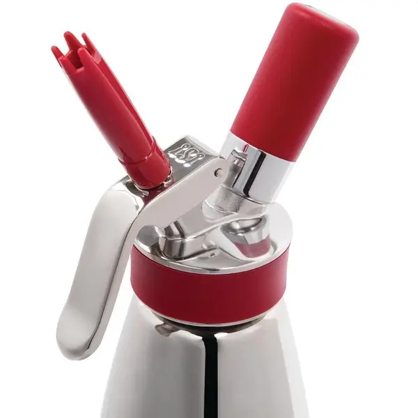 Slagroomapparaat | THERMO WHIP | RVS | 0.5L | 3 Spuitmonden | Dubbelwandig | Ø90x260(h)mm