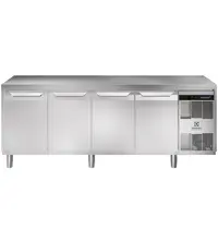 Electrolux Koelwerkbank  | ecostore HP Premium | 590L | 4 Deuren (1/1 GN) | -2°C/+10°C | Geforceerd | 2253x700x900(h)mm