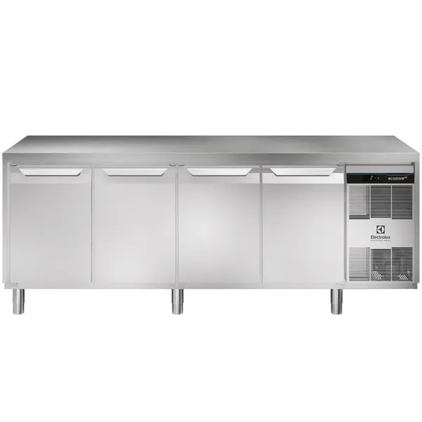 Koelwerkbank  | ecostore HP Premium | 590L | 4 Deuren (1/1 GN) | -2°C/+10°C | Geforceerd | 2253x700x900(h)mm