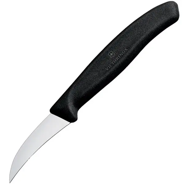 Tourneermes | SWISS CLASSIC | RVS | Zwart | Lengte 170mm