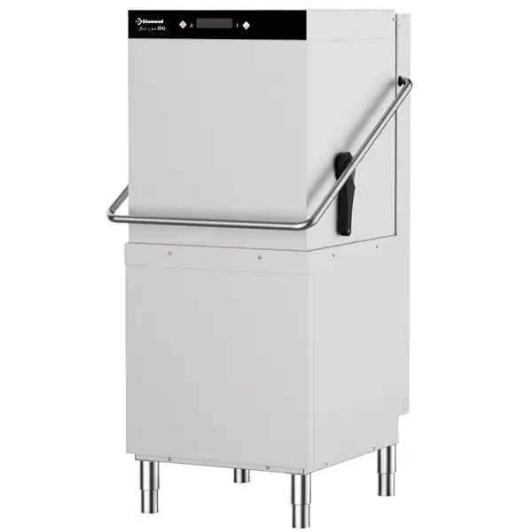 Doorschuifvaatwasser | BEST WASH EVO | Mand 500x500 | Afvoerpomp | Zeeppomp | Naglanspomp | Breaktank | 400V | Dubbelwandig | 710x800x1530/2010(h)mm