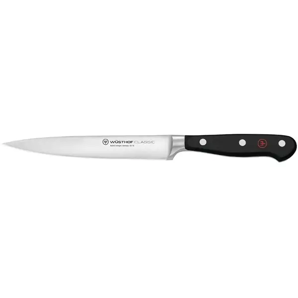 Vleesmes | CLASSIC | Carbonstaal | Zwart | Lengte 283mm