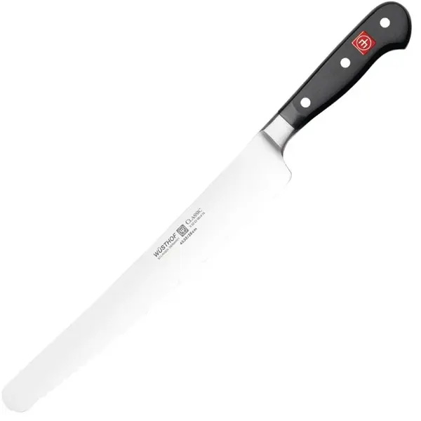 Broodmes | CLASSIC | Carbonstaal | Zwart | Lengte 384mm