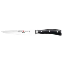Wüsthof Vleesmes | CLASSIC IKON | RVS | Zwart | Lengte 230mm